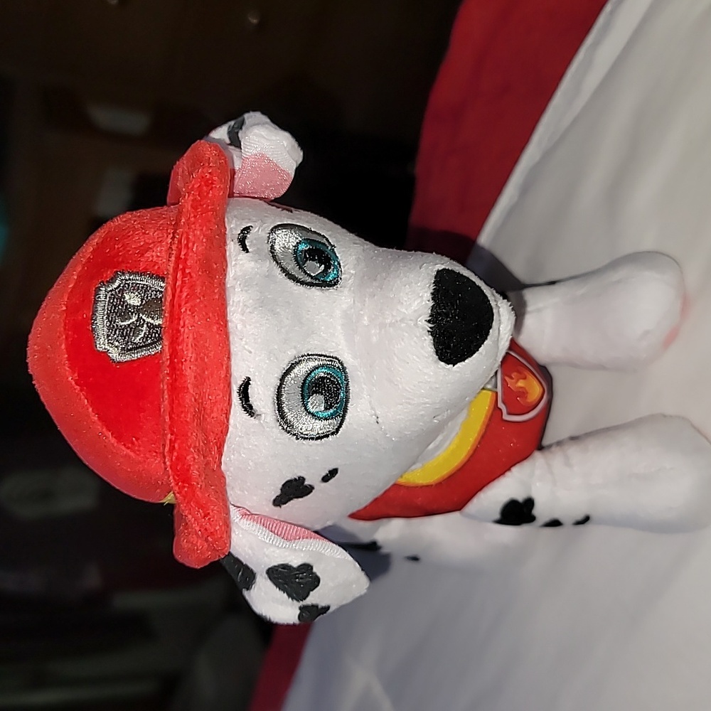 Nickelodeon Paw Patrol 8" MARSHALL Dalmation Plush Stuffed Animal Super Hero